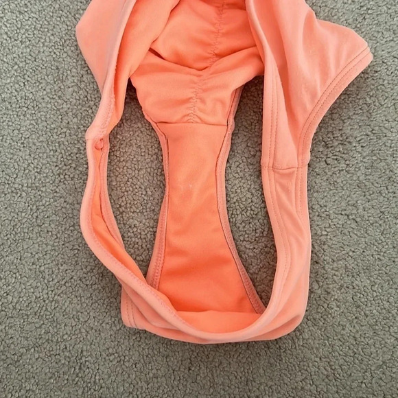Xhilaration neon orange bikini bottoms small - Picture 5 of 7